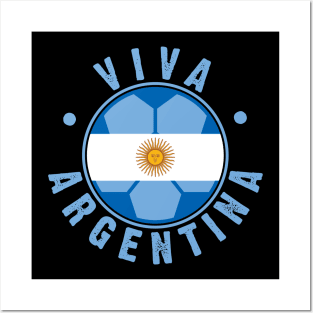 Viva Argentina v2 Posters and Art